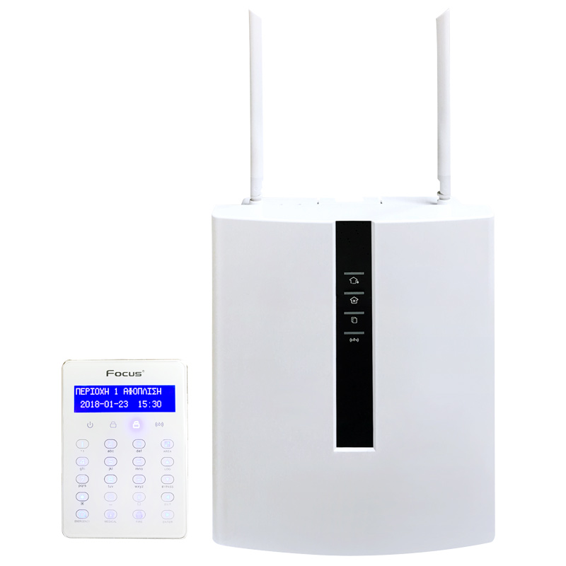Commercial security wired wiress bus zone alarm panel (image for) Commercial security wired wiress bus zone alarm panel
